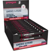 Sponser Sport Food Boîte De Suppléments Amino 12500 Cerise 25ml 30 Unités