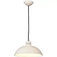 Elstead Lighting Suspension Franklin couleur crème, 1xE27x60W, métal, dimensions : 234,9 x 30 x 30 cm, IP20, Elstead