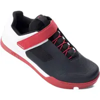 Crankbrothers Hommes, Chaussures de cyclisme, Chaussures Mallet, Speedlace, Classics Collection, black/red/white, 46.5 (UE) 12.5 (US) (46.5), Rouge, Blanc, Noir