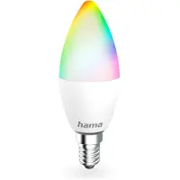 Hama 00176641 Lampe LED Smarte WLAN E14 E14 4,9 WLAN, pourvocale/application