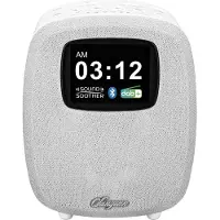 Sangean DCR-83 Radio de Mesa Dab+, FM AUX, Bluetooth, Dab+, FM, fonction de recharge de la batterie USB, fonction de réveil A500460, couleur White
