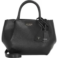 GUESS Amorette Girlfriend Satchel Bag Noir