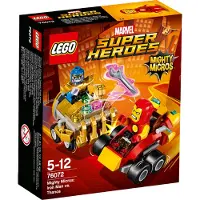 LEGO Marvel Super Heroes 76072 Mighty Micros : Iron Man contre Thanos