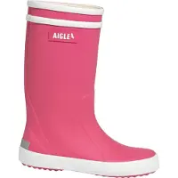 Aigle Boots 'LOLLY POP' rose / blanc