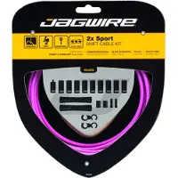 Jagwire Kit Câble Et Gaine De Dérailleur Double Plateau - Passage De Vitesses Fluide -
