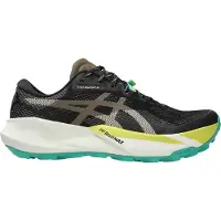 Asics Chaussure de course 'TRABUCO 14' jaune / vert / noir