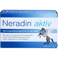 PharmaSGP GmbH Neradin active gélules spécialement pour les besoins de l'homme, 70 gélules