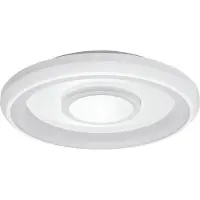 Osram Plafonnier LED SMART+ Matter Stea blanc 485 mm, 32 W, 1950 lm, RGB+TW 2700-6500 K, Matter WiFi, Alexa
