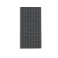 LEGO 8x16 Panneaux de construction Gris foncé - 92438 NOUVEAU Quantité 3x