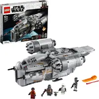 LEGO 75292 Star Wars Razor Crest Vaisseau spatial jouet avec bébé Yoda comme mini-figurine