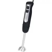 Clatronic Mixeur plongeant SM 3739 Pied à purée, mixeur à main, mixeur pour smoothie, multi-hachoir avec bol gradué en 0,5 litre, 180 W, blanc