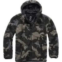 Brandit Veste en polaire beige / marron / noir