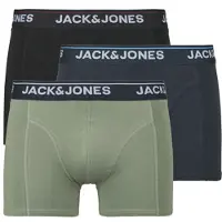 Jack & Jones Boxers JACTIMOTHY SOLID TRUNKS X3 hommes - Multicolore - EU S
