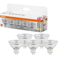 Osram Lampe LED MR16, 5 Stück, GU5,3, 3,8 W, 345 lm, 2700 K