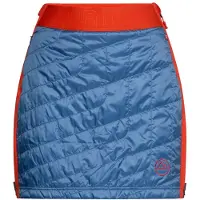 La Sportiva Jupe Warm Up Primaloft pour femme, modèle M04, couleur 644322 Moonlight/Cherry Tomato, taille S,