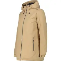 CMP Femme Veste Long FIX Hood sesamo (A435) 48