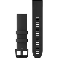Garmin Bracelet en Silicone Noir/Noir 22 mm