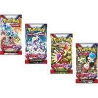 Nintendo Pokemon - Scarlet and Violet Sleeved Assorted (French) - Pokemon - (Jouets / Board Games)