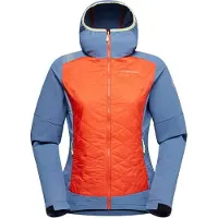 La Sportiva Kap Hybrid Hoody W, Style M39, Couleur 322644 Cherry Tomato/Moonlight, Taille S,