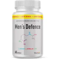 Glory Products OÜ Men`s Defence Capsules - avec L-arginine, L-citrulline et maca - force pour l'homme actif - contenu 60 capsules