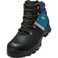 Uvex 6513346 Bottes de sécurité S3 Taille (UE) : 46 Noir, bleu 1 paire (S3, 46)