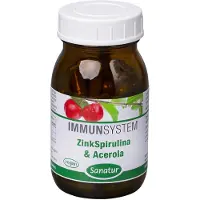 Sanatur Zinc Spiruline Acérola - 90 gélules 47g