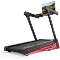 Yesoul T3 PLUS tapis de course pliable, 1–14 km/h, inclinaison automatique 10 %, écran FHD 21,5" 360°, moteur sans balais 3,0 HP – max. 136 kg