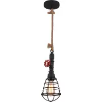 Näve Lampe suspendue - Matière : Métal - Couleur : noir ; 6093022
