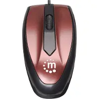 Manhattan MO1 (Filaire), Souris, Rouge