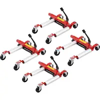 Vevor Chariot de Manutention de Voiture Lot de 4
