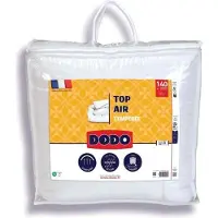 Dodo Couette tempérée - - TOP AIR - 140 x 200 cm - 300G/M² - Blanc