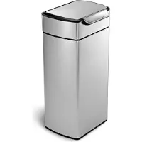Simplehuman Rectangular Touch Bar 30 Litres Inox