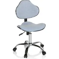 Hjh OFFICE Chaise Pour Enfant / Chaise De Bureau Pour Enfant Kiddy Gti-3 Tissu Bleu Hjh Office