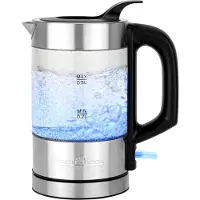 ProfiCook Bouilloire électrique PC-WKS 1228 G, 0,5 L, 1100 W, acier inoxydable. Bannière