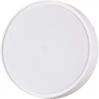 FABAS LUCE Hatton lampe de plafond en blanc, Finition:sans détecteur de mouvement, Taille:Ø 30cm