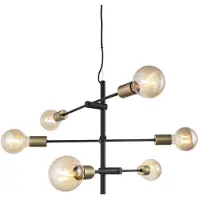 Nordlux Suspension Josefine noir, laiton