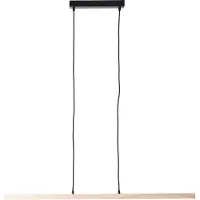 Brilliant Arion LED Lampe suspendue noir/bois