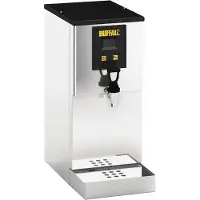 Buffalo Distributeur d'eau chaude 10 L – modèle professionnel avec raccordement d'eau fixe et filtre anticalcaire