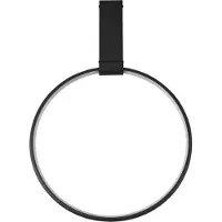 Lyora Plafonnier design Garve noir Ø 40cm