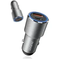 Dudao Chargeur de voiture Usb / Usb Type C Power Delivery Quick Charge 22.5 W Gris (R4Pq)