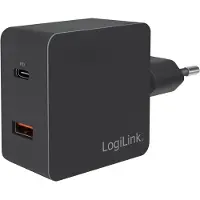 Logilink LogiLinkPA0220 Adaptateur USB,USB-C PD & 1x USB-A Quick Charge
