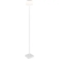 Globo Lighting Gregoir LED Lampadaire 4W CCT IP44 Blanc Mat, Métal Ø13cm 58434SW (310 lm)