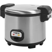 Saro Cuiseur à riz électrique modèle JULIUS – 13 litres, antiadhésif, fonction maintien au chaud,