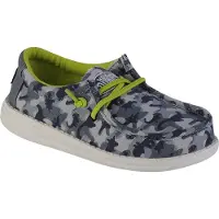 HEY DUDE Chaussure basse 'Wally Youth Camodino' gris