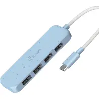 J5CREATE Hub USB-C écologique de type A Gen 2 avec 4 ports