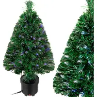 Casaria Sapin de Noël artificiel lumineux 66 cm