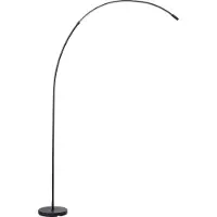 Brilliant Lampadaire LED Bow Lampe à arc LED, 170 cm, 1300 lm, 3000-6500 K, dimmable, CCT, noir