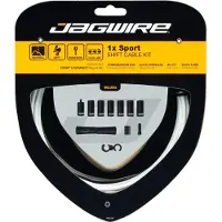 Jagwire Kit câble et gaine pour dérailleur simple plateau - Changement de vitesses fluide -