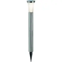 Esotec Solar lampe sur pied TowerLight 58 cm EN ACIER INOXYDABLE résistant aux intempéries à l'extérieur 102603