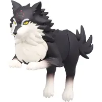 Furyu Jujutsu Kaisen Figure Totality Figure For Noodle Lid Divine Dog 9 Cm Gris